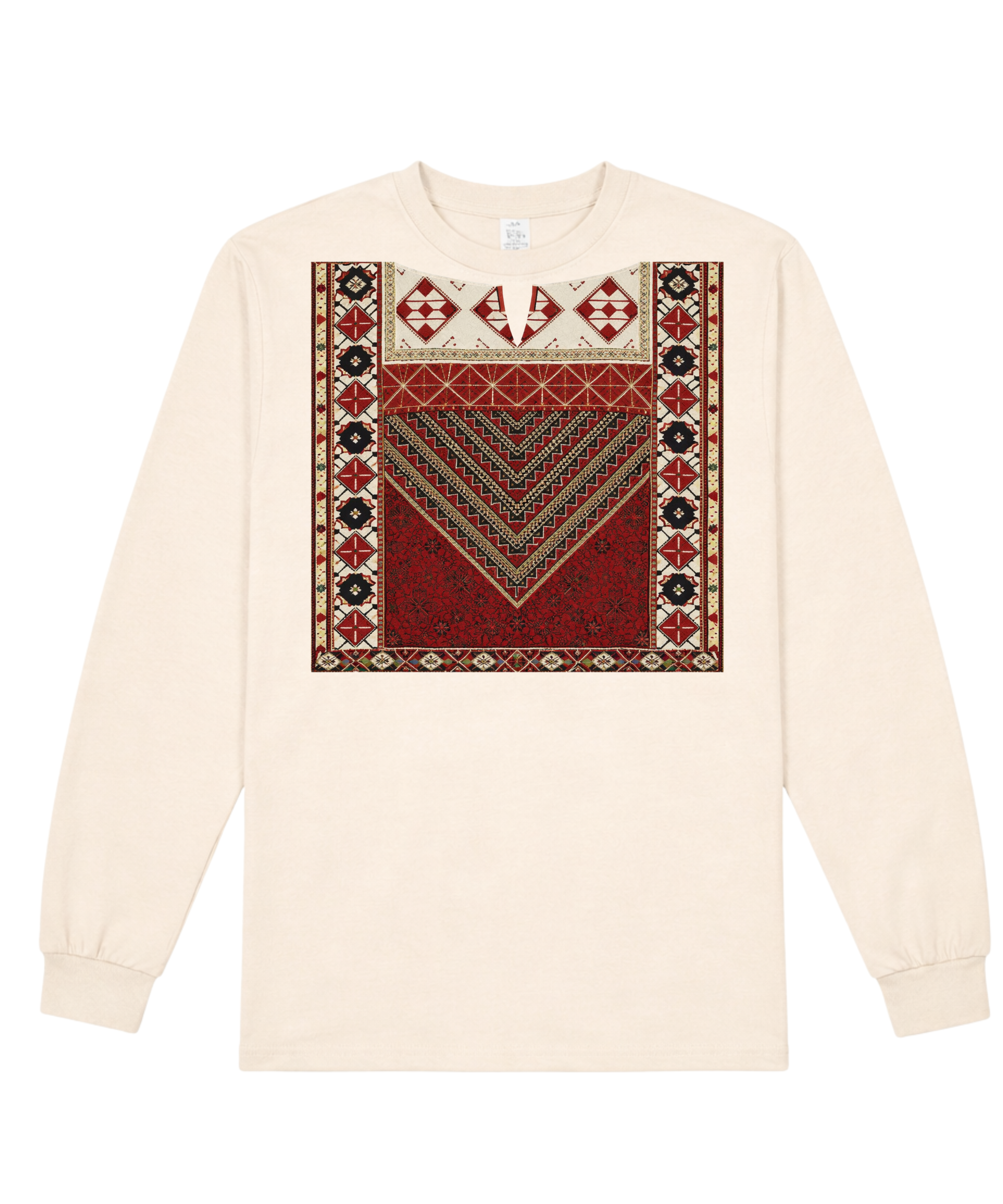 Tatreez Crewneck (Off-white)